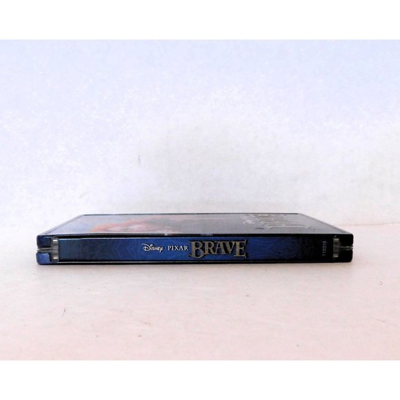 Disney Brave Steelbook Blu-ray DVD 2012 Movie Bonus Pixar 3 Discs - Picture 3 of 7